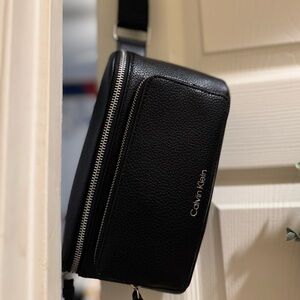 Calvin Klein leather belt bag